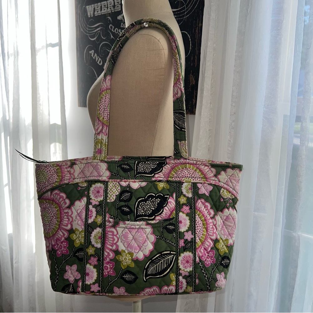 Vera Bradley Olivia Park Quilted Floral Tote,3-in-1 Crossbody Wallet &phone case